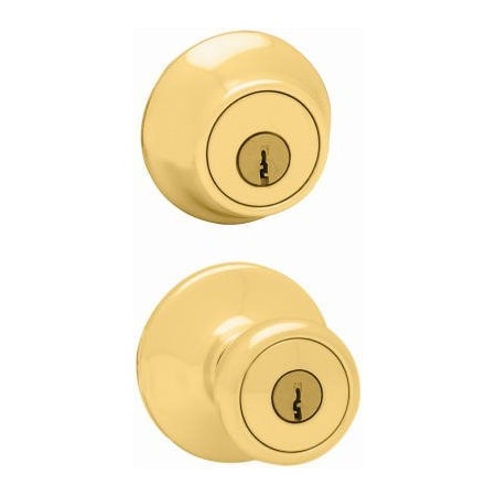 Kwikset PB Tylo Combo Lockset 695T 3 CP CODE K6